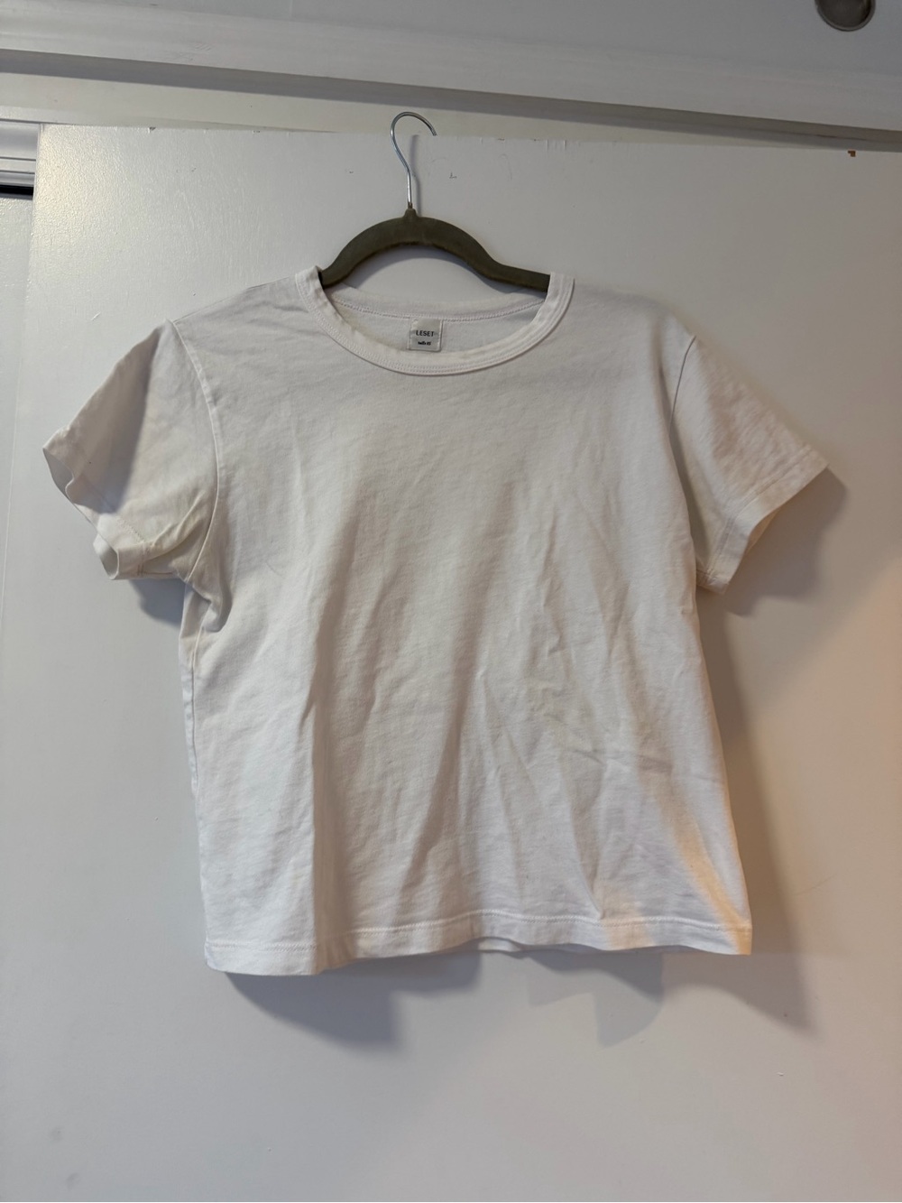 Leset White Margo Tee